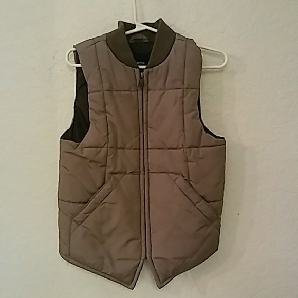Gap Zippered Quilted With Pockets Puffy Vest - Picture 1 of 8